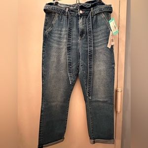 Prosperity NWT Paper Bag Tie Waist Jeans